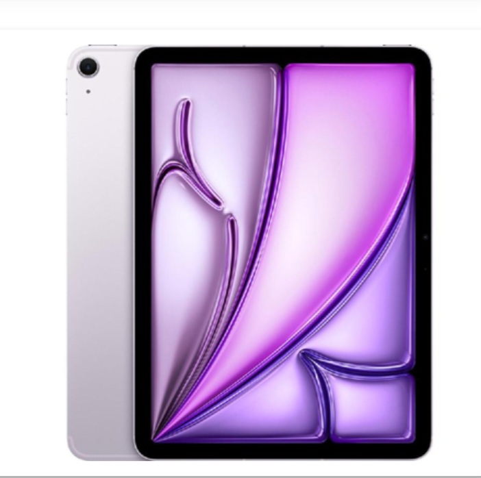 ابل آيباد آير 11 أم2 2024 256جيجا بنفسجي